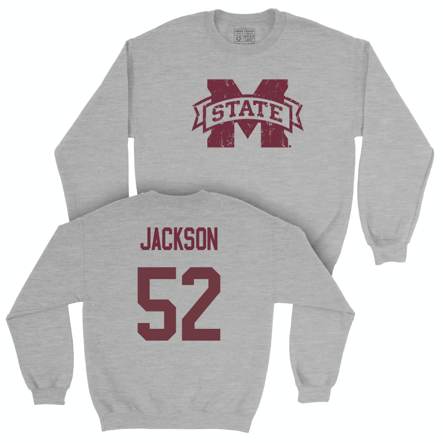 Sport Grey Football Classic Crew   - Grant Jackson