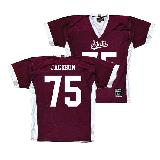 Maroon Mississippi State Football Jersey   - Jacoby Jackson