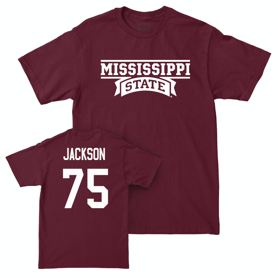 Maroon Football Team Tee   - Jacoby Jackson