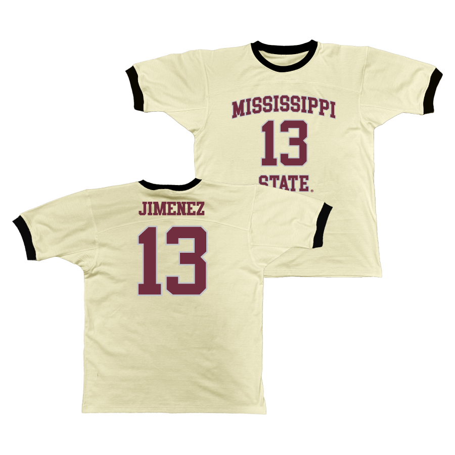 Mississippi State Retro Ringer Tee - Rocío Jiménez