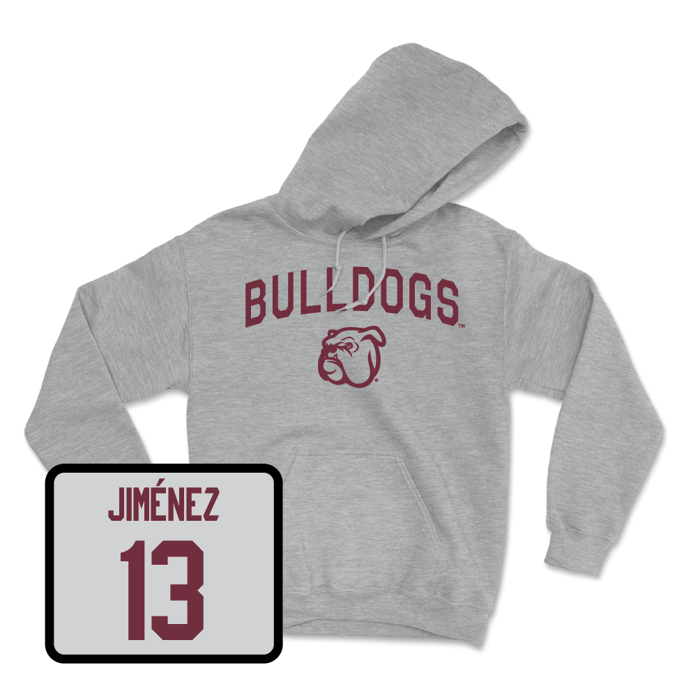 Sport Grey Women's Basketball Bulldogs Hoodie - Rocío Jiménez