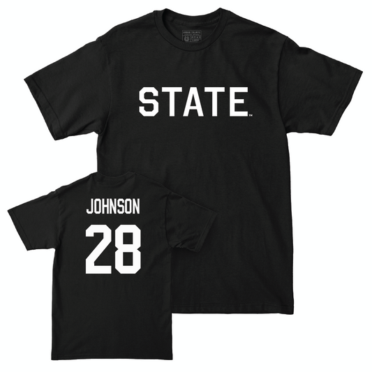 Football Black State Tee   - Tanner Johnson