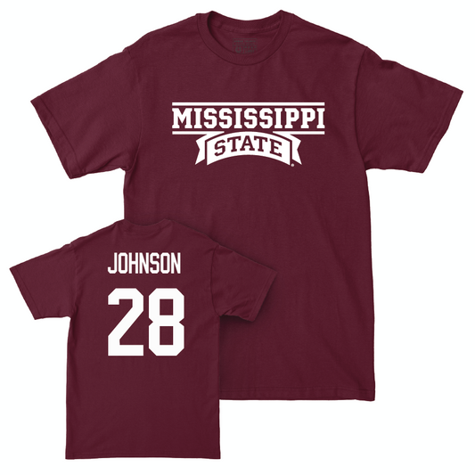 Maroon Football Team Tee   - Tanner Johnson