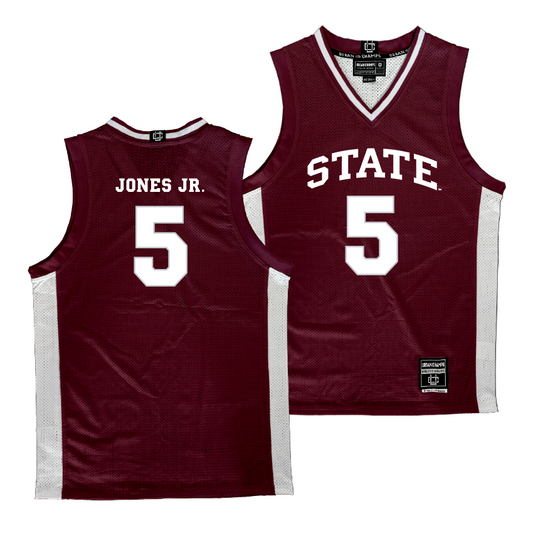 Mississippi State Men's Basketball Maroon Jersey  - Shawn Jones Jr.