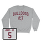 Sport Grey Men's Basketball Bulldogs Crew - Shawn Jones Jr.