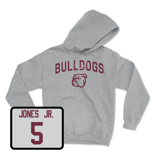 Sport Grey Men's Basketball Bulldogs Hoodie - Shawn Jones Jr.