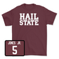 Maroon Men's Basketball Hail Tee - Shawn Jones Jr.