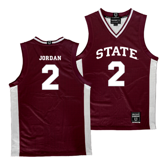 Mississippi State Women's Basketball Maroon Jersey - Jerkaila Jordan