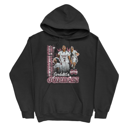 EXCLUSIVE RELEASE: Jerkaila Jordan Graphic Black Hoodie