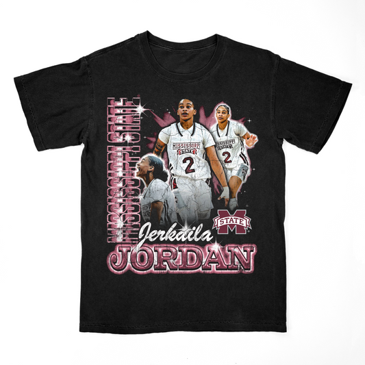 EXCLUSIVE RELEASE: Jerkaila Jordan Graphic Black Tee