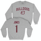 Sport Grey Football Bulldogs Crew - Kelley Jones