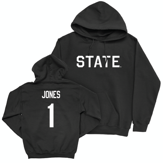 Football Black State Hoodie - Kelley Jones