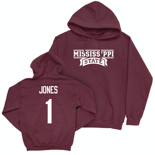 Maroon Football Team Hoodie - Kelley Jones