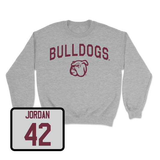 Sport Grey Baseball Bulldogs Crew  - Dakota Jordan