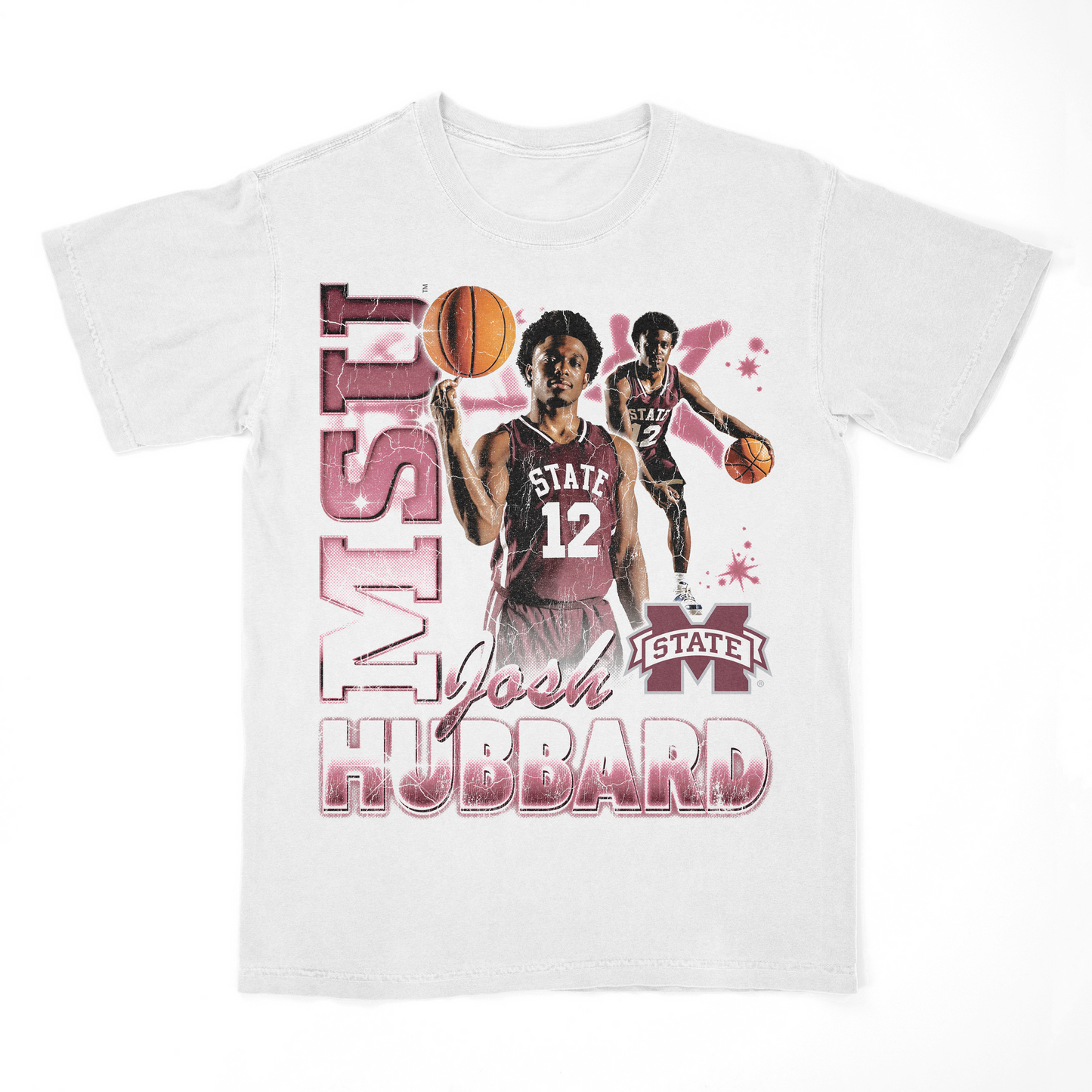 EXCLUSIVE RELEASE: Josh Hubbard 90s Graphic White Tee