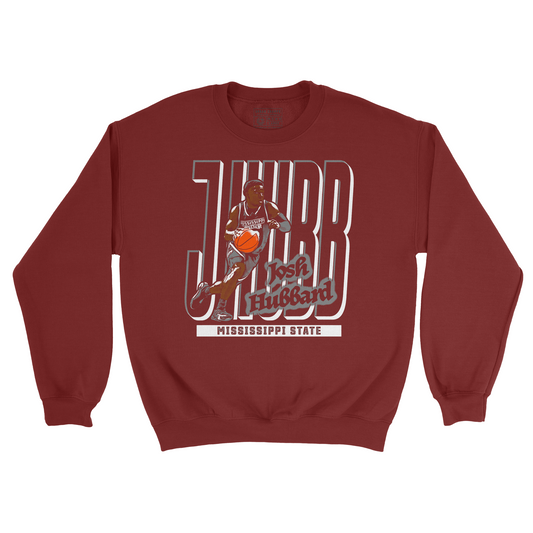 EXCLUSIVE RELEASE: J Hubb Cartoon Maroon Crewneck