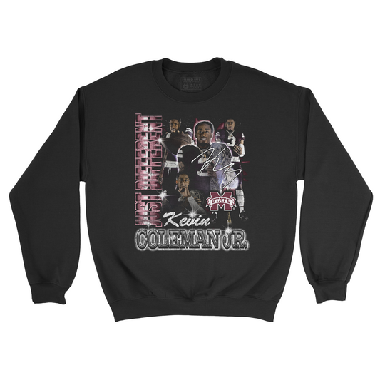 EXCLUSIVE RELEASE: Kevin Coleman Jr. Graphic Black Crewneck