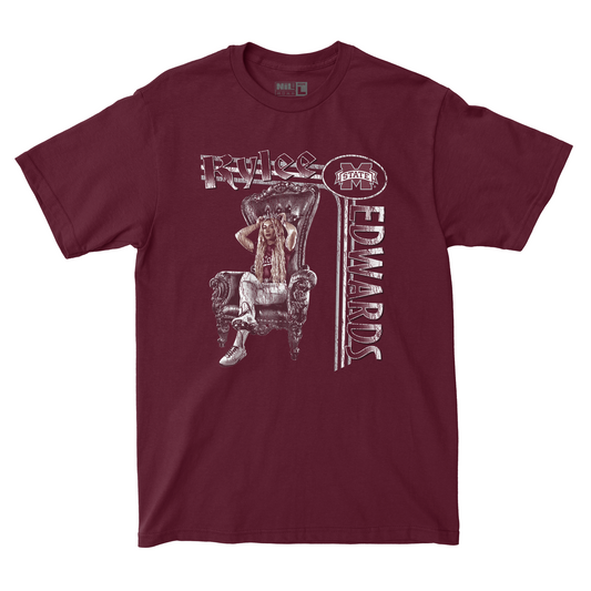 EXCLUSIVE RELEASE: Kylee Edwards Illustrated Maroon Tee