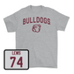 Sport Grey Football Bulldogs Tee  - Jimothy Lewis