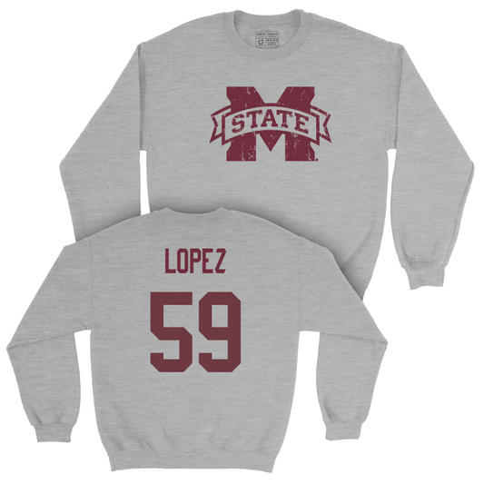 Sport Grey Football Classic Crew   - Alex Lopez