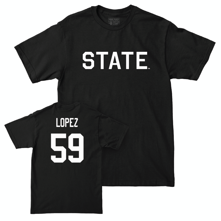 Football Black State Tee   - Alex Lopez