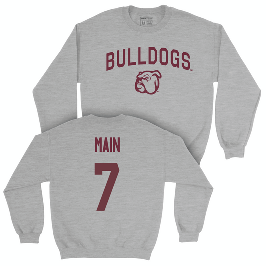 Sport Grey Women's Soccer Bulldogs Crew - Zoe Main