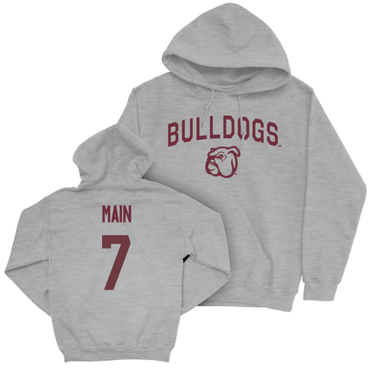 Sport Grey Women's Soccer Bulldogs Hoodie - Zoe Main