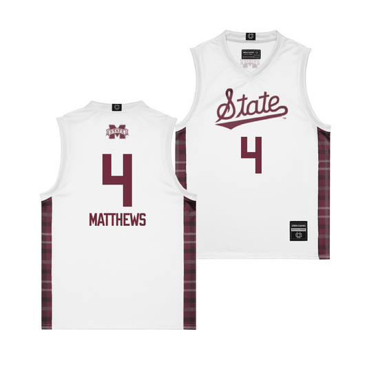 EXCLUSIVE: Mississippi State Winter Edition Basketball Jersey - Cameron Matthews