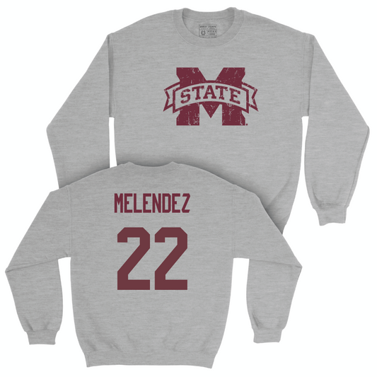 Sport Grey Men's Basketball Classic Crew  - RJ Melendez