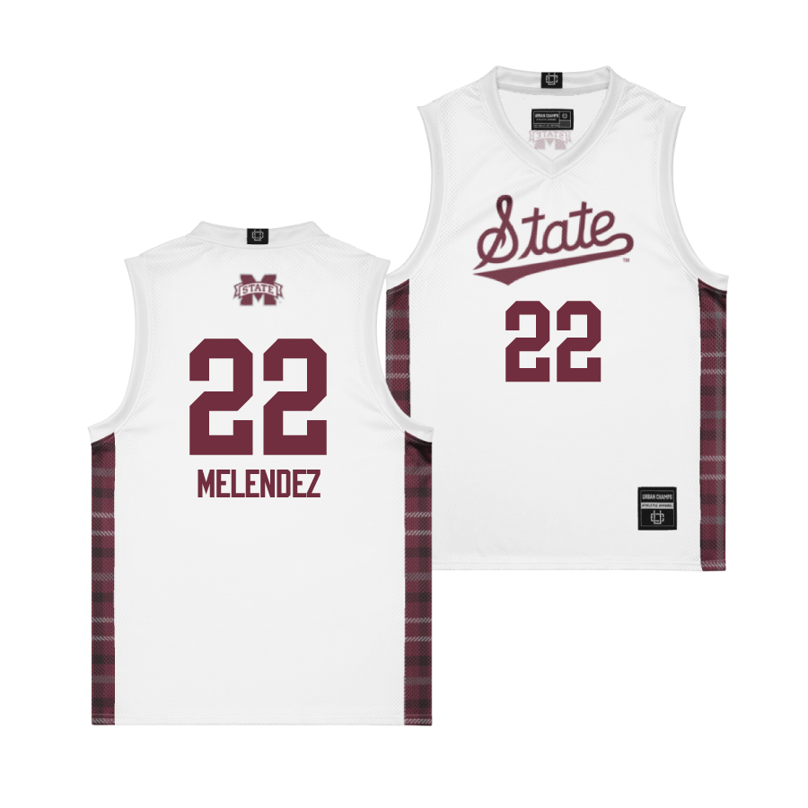 EXCLUSIVE: Mississippi State Winter Edition Basketball Jersey  - RJ Melendez