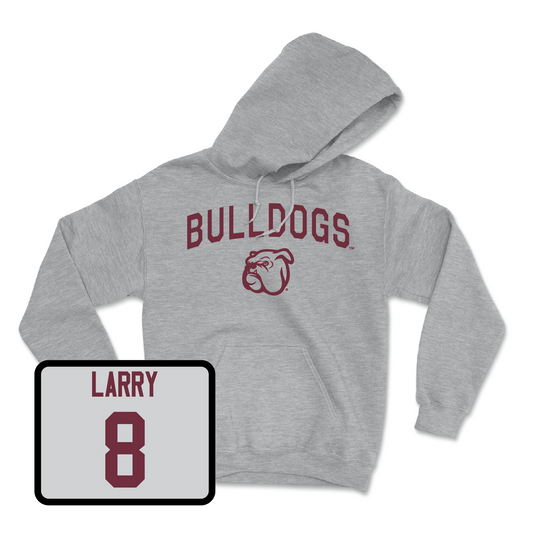 Sport Grey Baseball Bulldogs Hoodie Youth Small / Amani Larry | #8