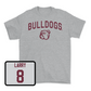 Sport Grey Baseball Bulldogs Tee 3X-Large / Amani Larry | #8