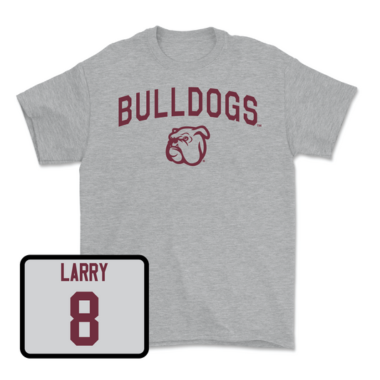 Sport Grey Baseball Bulldogs Tee Youth Small / Amani Larry | #8