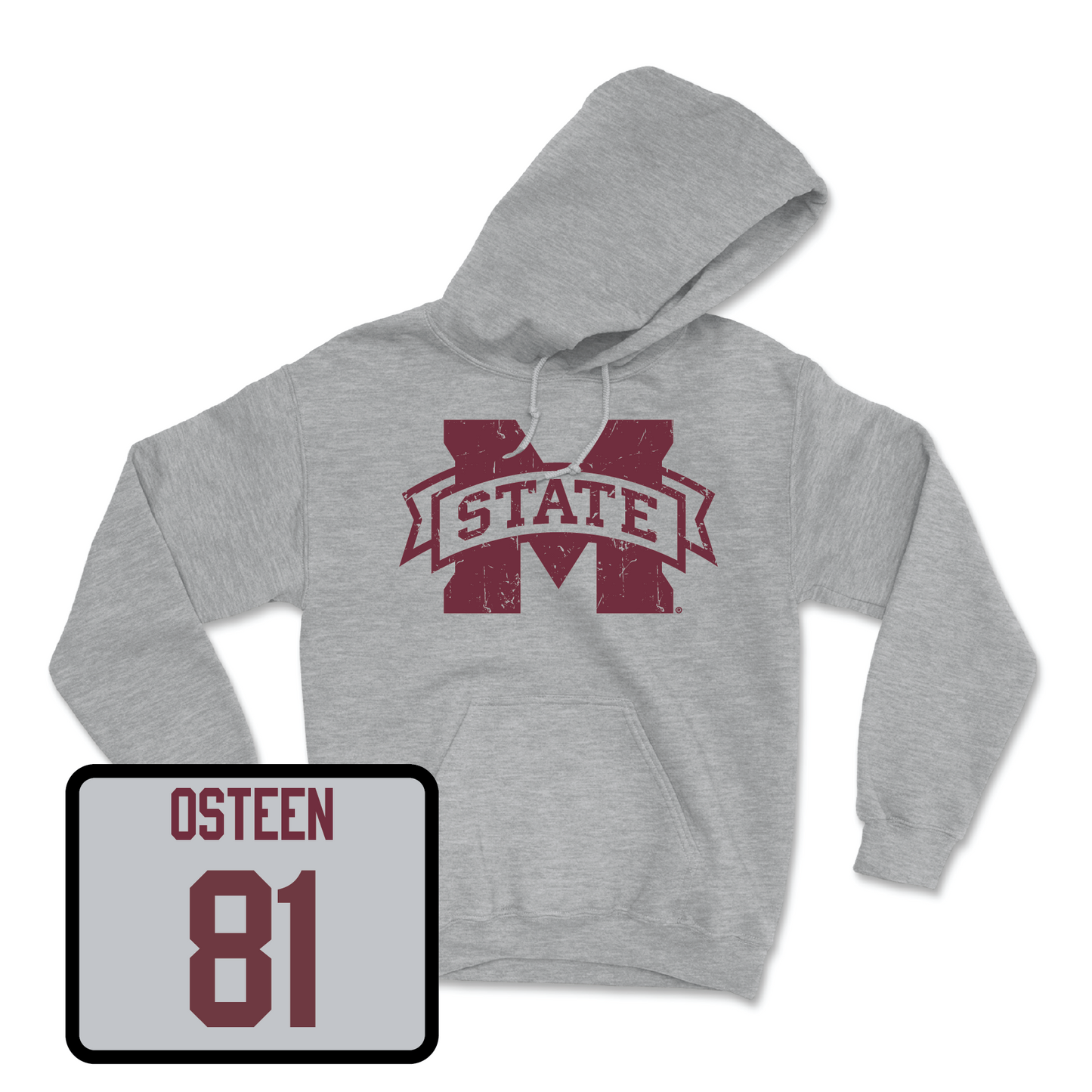 Sport Grey Football Classic Hoodie 2X-Large / Andrew Osteen | #81