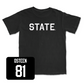 Black Football State Tee Youth Small / Andrew Osteen | #81