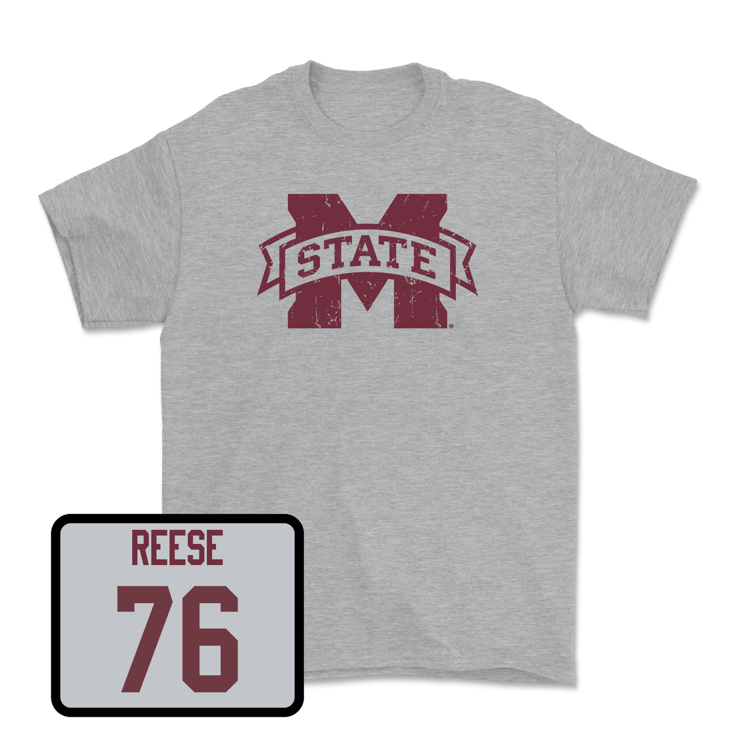 Sport Grey Football Classic Tee Youth Large / Albert Reese | #76