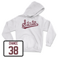White Baseball Script Hoodie Youth Small / Bryce Chance | #38