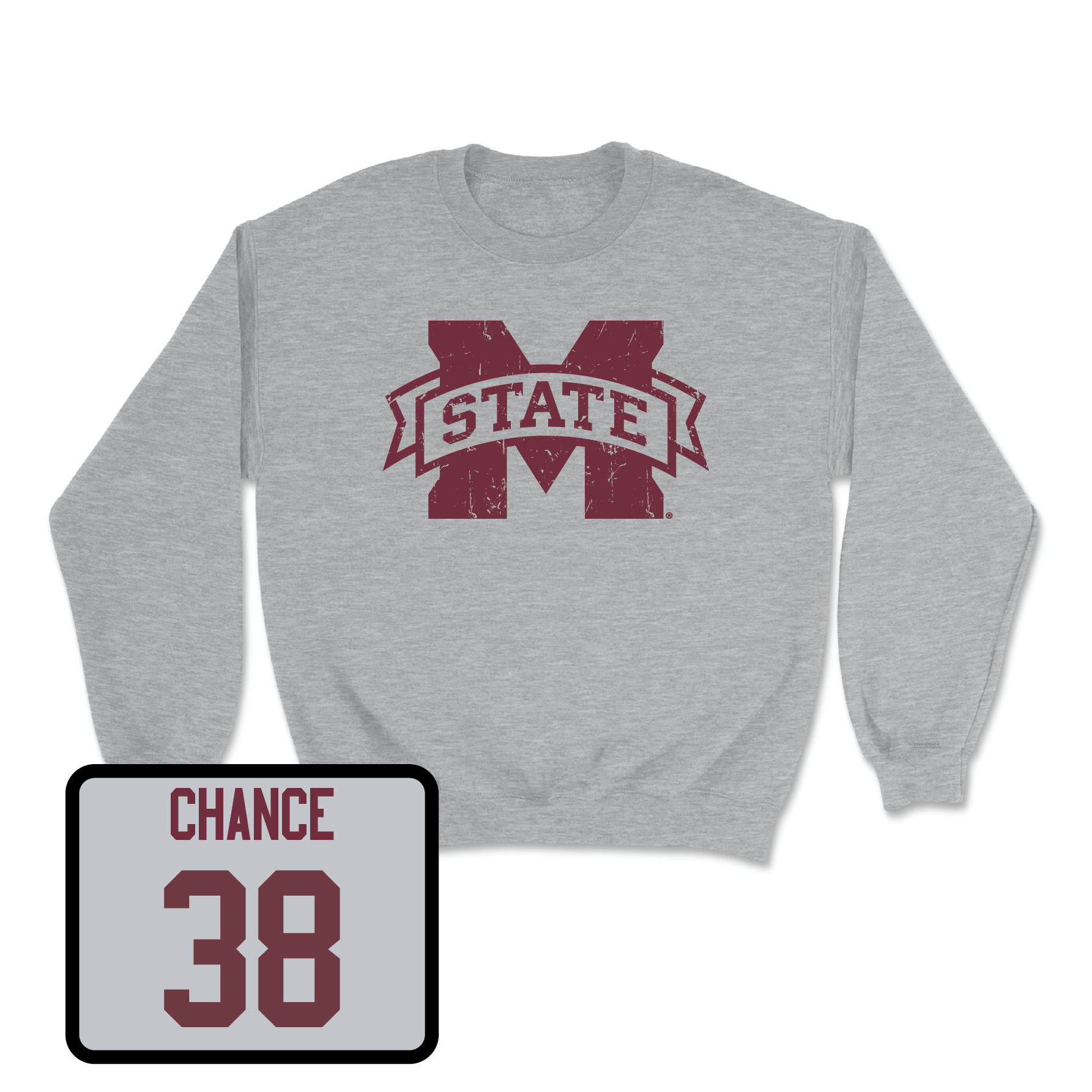 Sport Grey Baseball Classic Crew Youth Large / Bryce Chance | #38