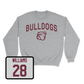 Sport Grey Football Bulldogs Crew X-Large / Brinston Williams | #28