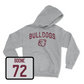 Sport Grey Football Bulldogs Hoodie Small / Canon Boone | #72