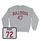 Sport Grey Football Bulldogs Crew Small / Canon Boone | #72