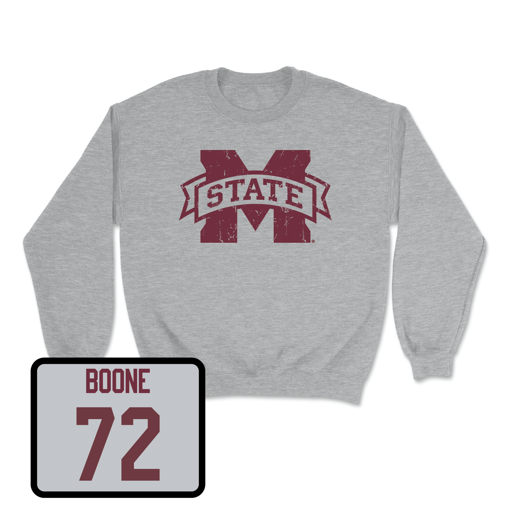 Sport Grey Football Classic Crew Youth Large / Canon Boone | #72