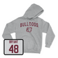 Sport Grey Football Bulldogs Hoodie 3X-Large / Caleb Bryant | #48