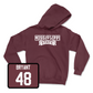 Maroon Football Team Hoodie 3X-Large / Caleb Bryant | #48