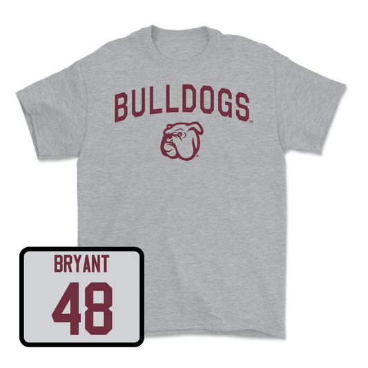 Sport Grey Football Bulldogs Tee Youth Small / Caleb Bryant | #48
