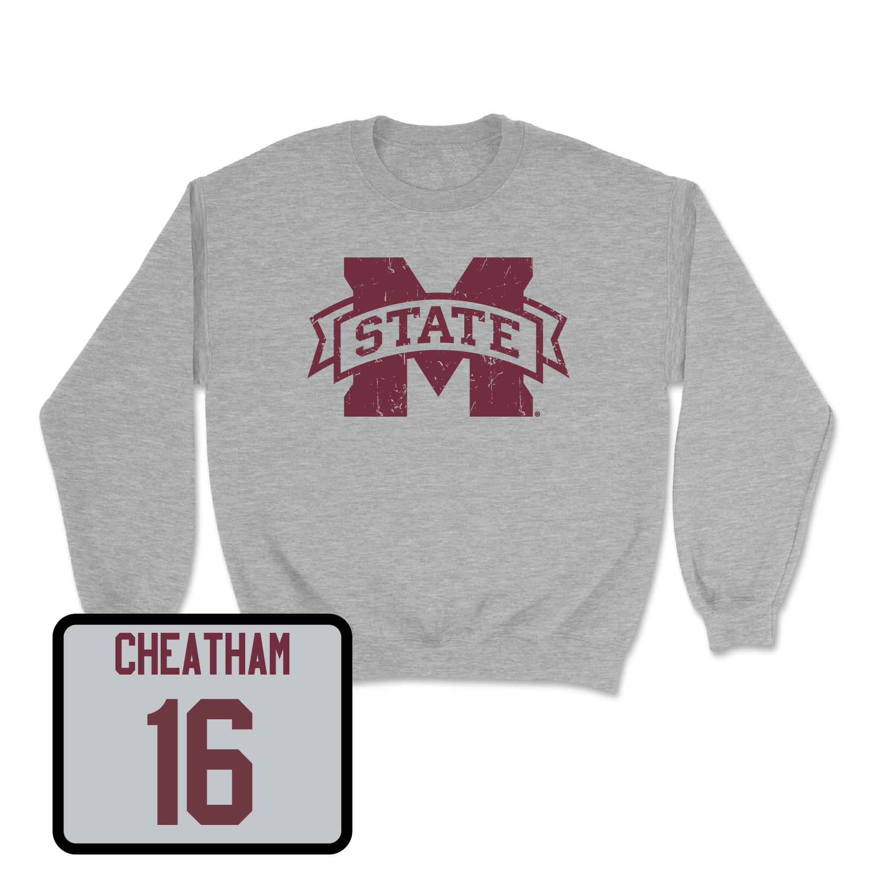 Sport Grey Baseball Classic Crew Youth Medium / Cole Cheatham | #16