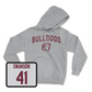 Sport Grey Football Bulldogs Hoodie 2X-Large / Cody Swanson | #41