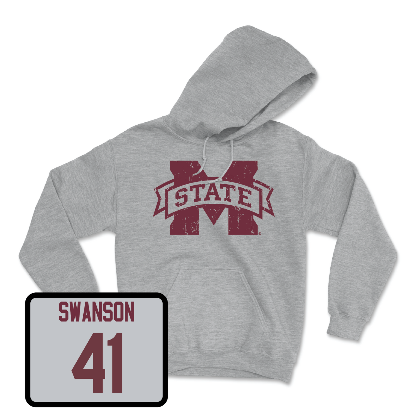 Sport Grey Football Classic Hoodie Youth Large / Cody Swanson | #41