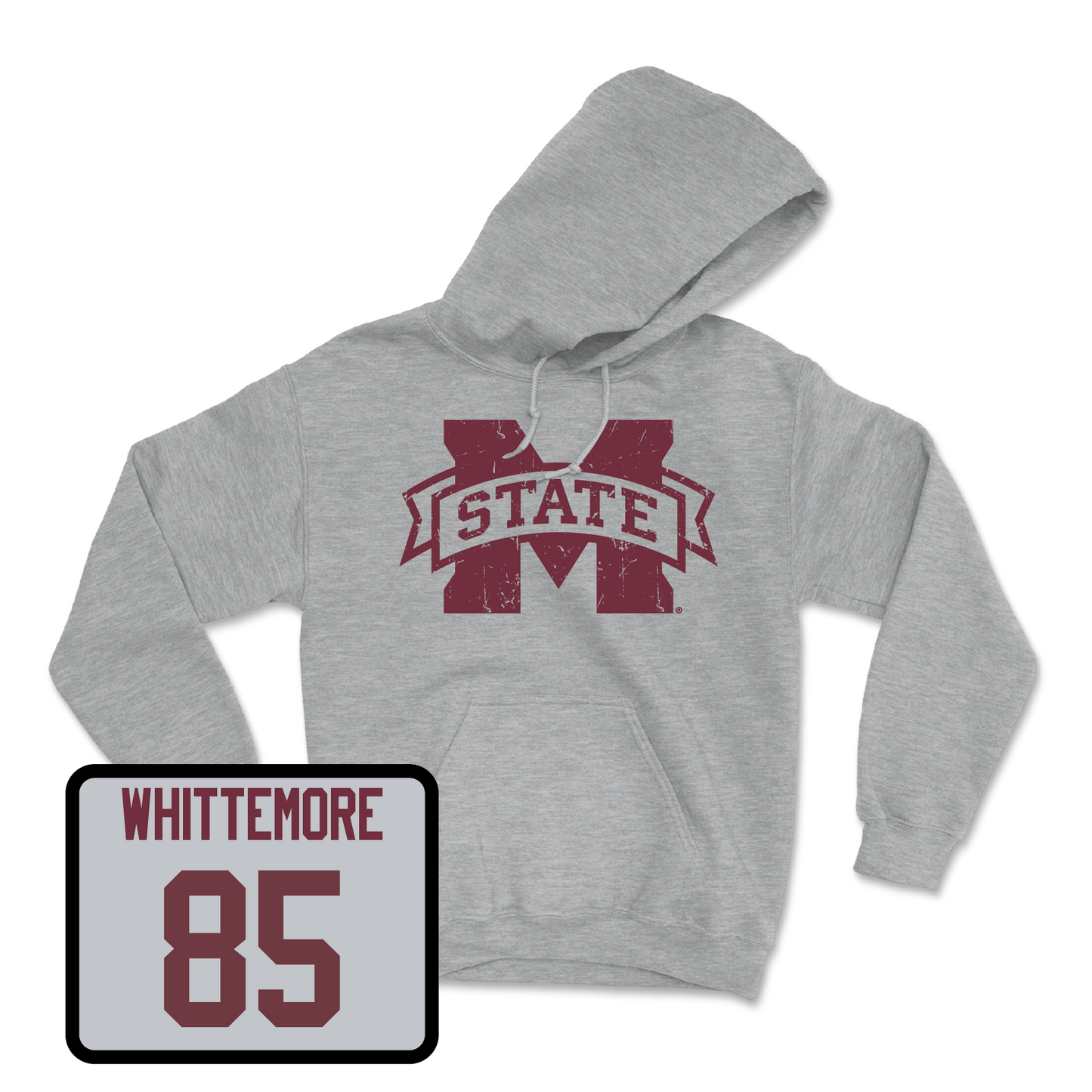 Sport Grey Football Classic Hoodie Small / Creed Whittemore | #85