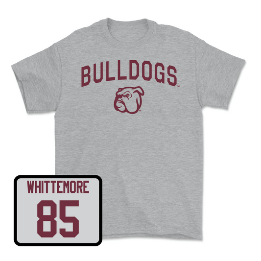 Sport Grey Football Bulldogs Tee Youth Small / Creed Whittemore | #85